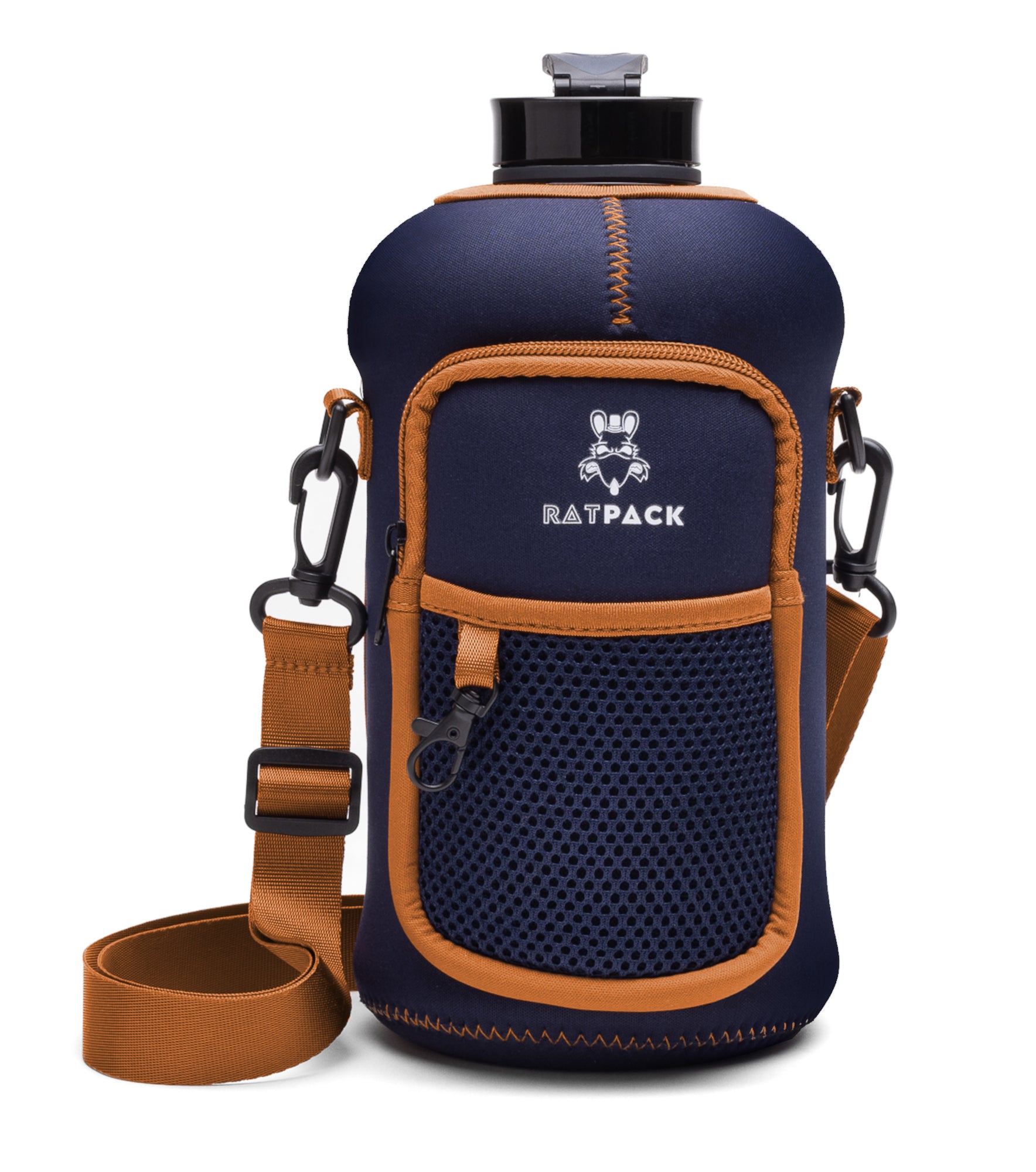 Water Bottle Carrier Combo - Boujie Blue 2.2L BPA Free