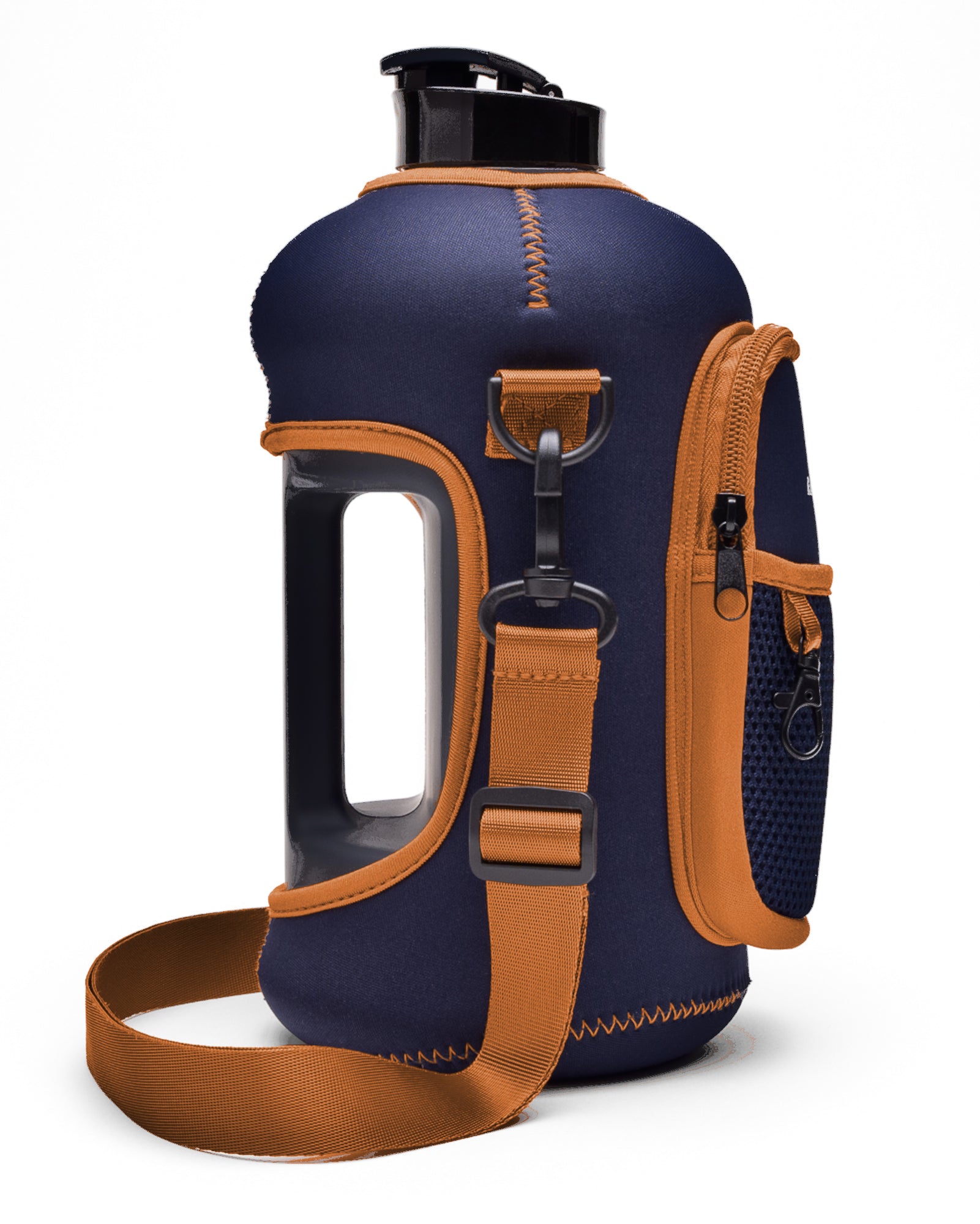 Water Bottle Carrier Combo - Boujie Blue 2.2L BPA Free