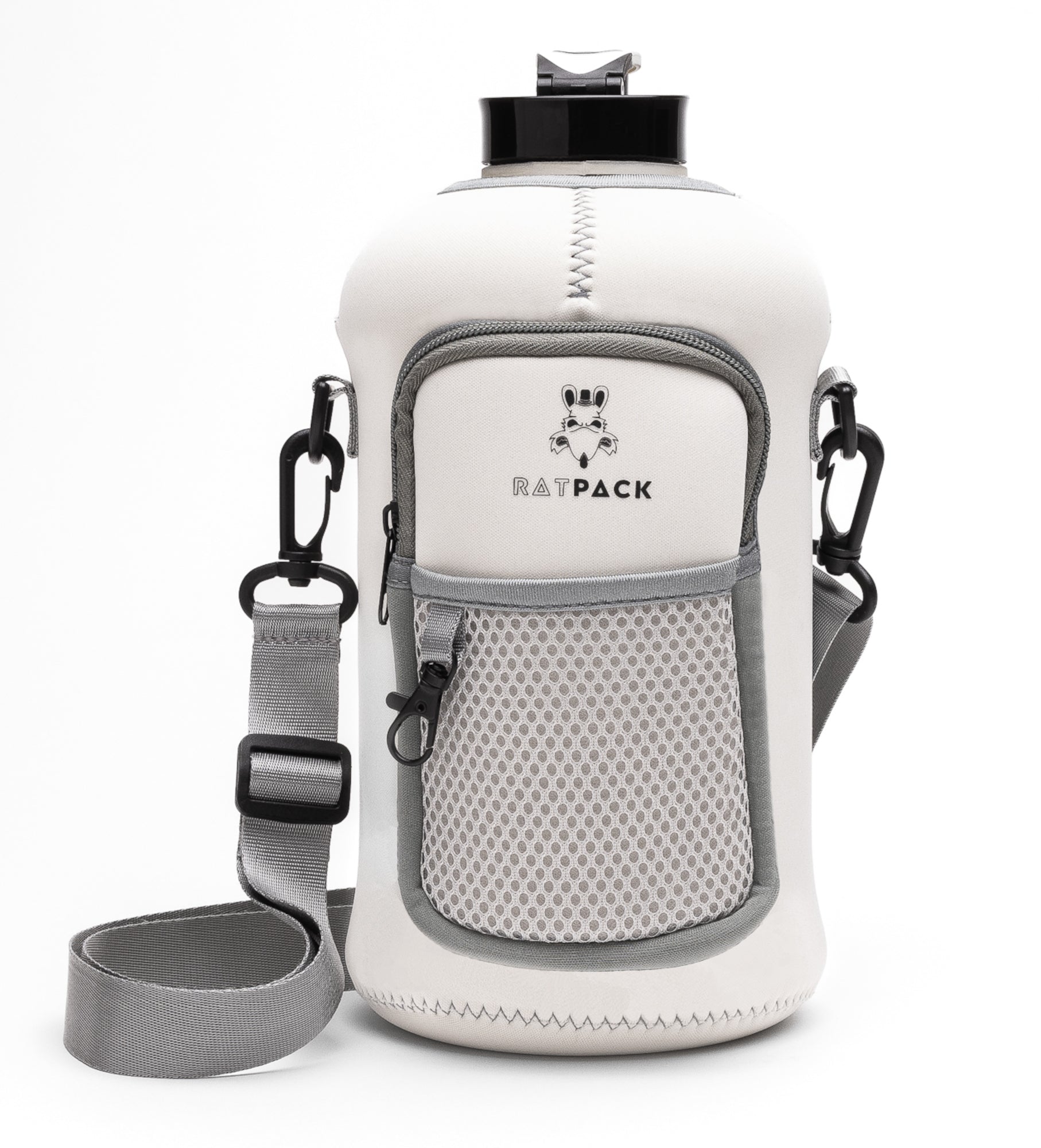 Water Bottle Carrier Combo - Champaign Caviar 2.2L BPA Free